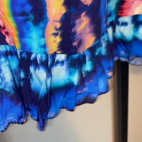 Tie-Dye Print Dress by Happy Look - Picture 6 of 9